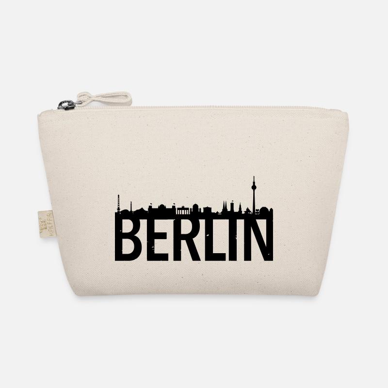 Berlin Skyline - Bio-Täschchen - Natur