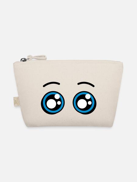 yeux mignons - yeux doux - Trousse biologique - nature - Devant