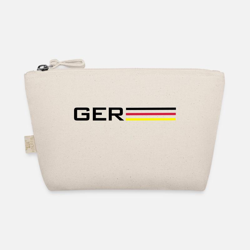 Deutschland GER Symbol - Bio-Täschchen - Natur