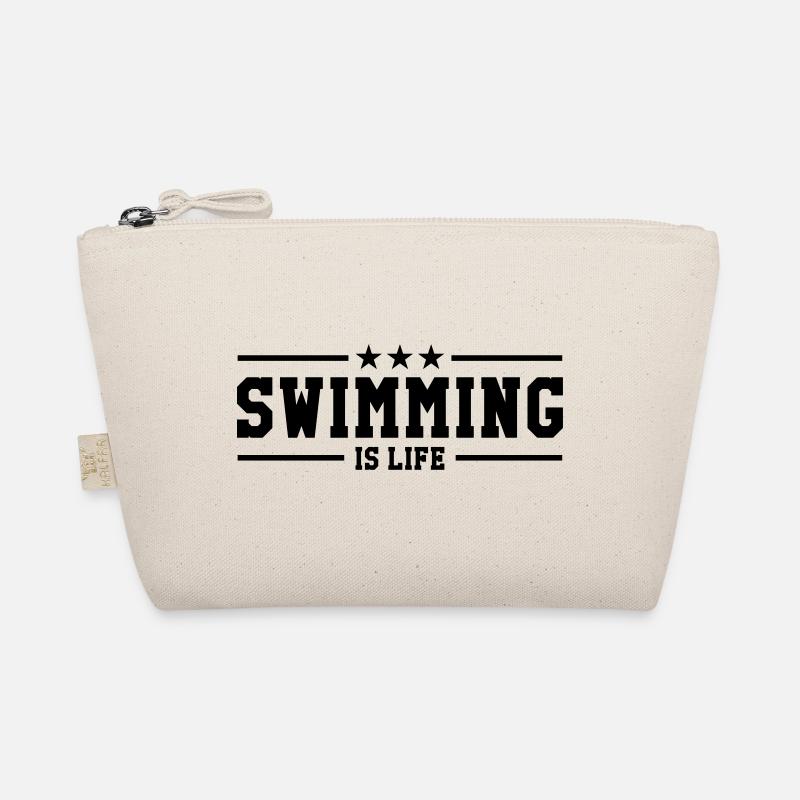 swimming is life ! Organic Pouch