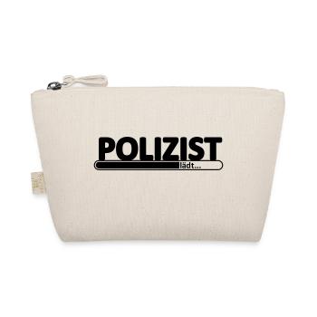 Polizist // Polizistin // Polizei //Polizeibeamtin - Bio-Täschchen - Natur - Vorne