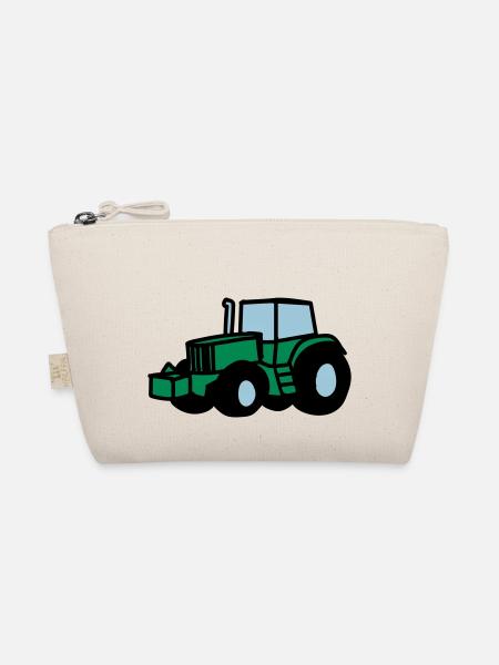 Traktor - Bio-Täschchen - Natur - Vorne