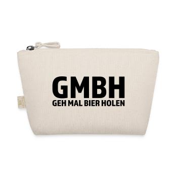 GMBH - Geh mal Bier holen - Bio-Täschchen - Natur - Vorne