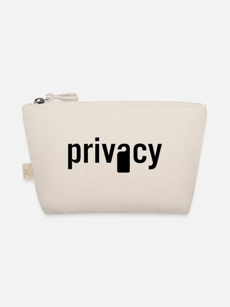 Privacy - Bio-Täschchen - Natur - Vorne