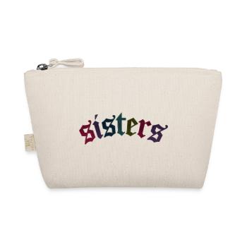 sisters | Schwestern Beste Freundin - Bio-Täschchen - Natur - Vorne