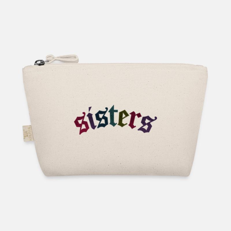 sisters | Schwestern Beste Freundin - Bio-Täschchen - Natur