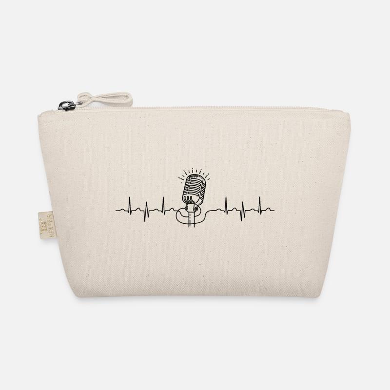 wave line microphone Bio-Täschchen
