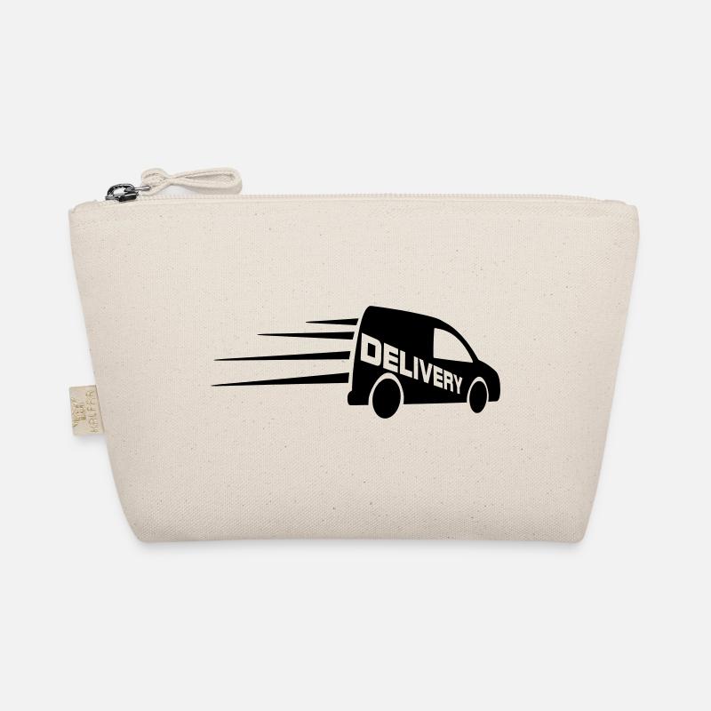 Van logo with text cut out Organic Pouch