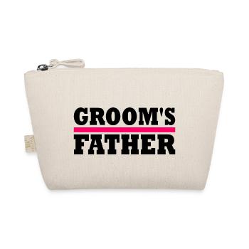 Grooms father - Organic Pouch - nature - Front