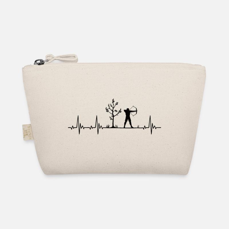 Archery Heartbeat Archer Pulse Organic Pouch