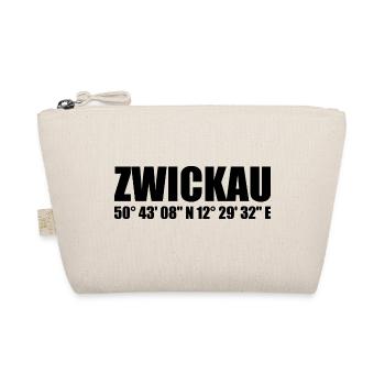Zwickau Koordinaten - Bio-Täschchen - Natur - Vorne