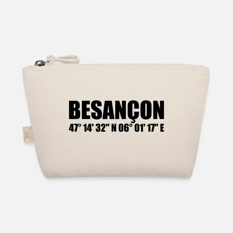 Besançon Coordinates Organic Pouch
