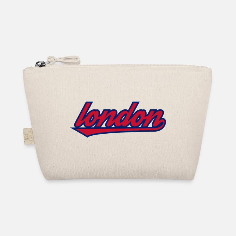 London Script Retro Unterstrich Bio-Täschchen