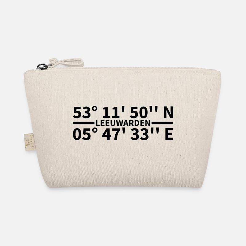 Leeuwarden coordinates Organic Pouch