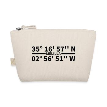 Melilla coordinates - Organic Pouch - nature - Front