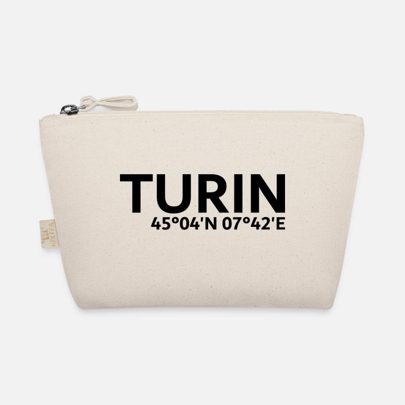 Turin coordinates Organic Pouch