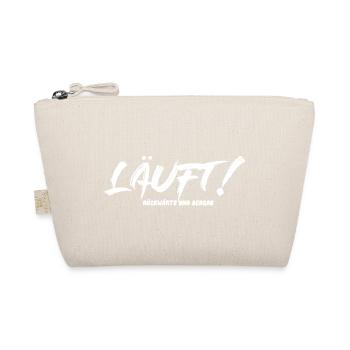 Läuft! - Rückwärts und bergab - Bio-Täschchen - Natur - Vorne