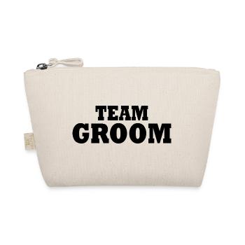 Team groom - Organic Pouch - nature - Front