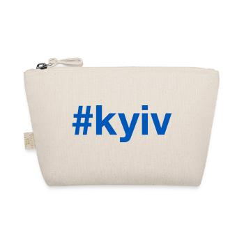 KYIV Kiew Ukraine Hashtag - Bio-Täschchen - Natur - Vorne
