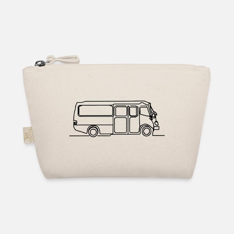 Bus-Cartoon Bio-Täschchen