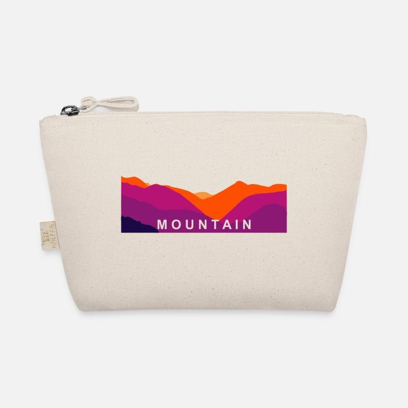 Bergsilouette Mountain Bio-Täschchen