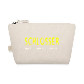 Schlosser Handwerker Design - Bio-Täschchen - Natur - Vorne