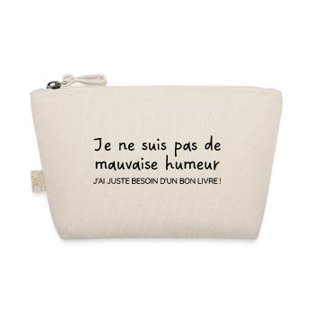 Juste besoin d'un bon livre | Idée cadeau - Trousse biologique - nature - Devant