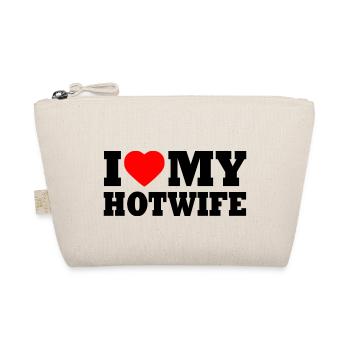 I love my hotwife - Bio-Täschchen - Natur - Vorne