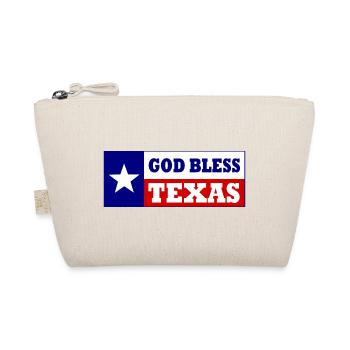 God bless texas - Bio-Täschchen - Natur - Vorne