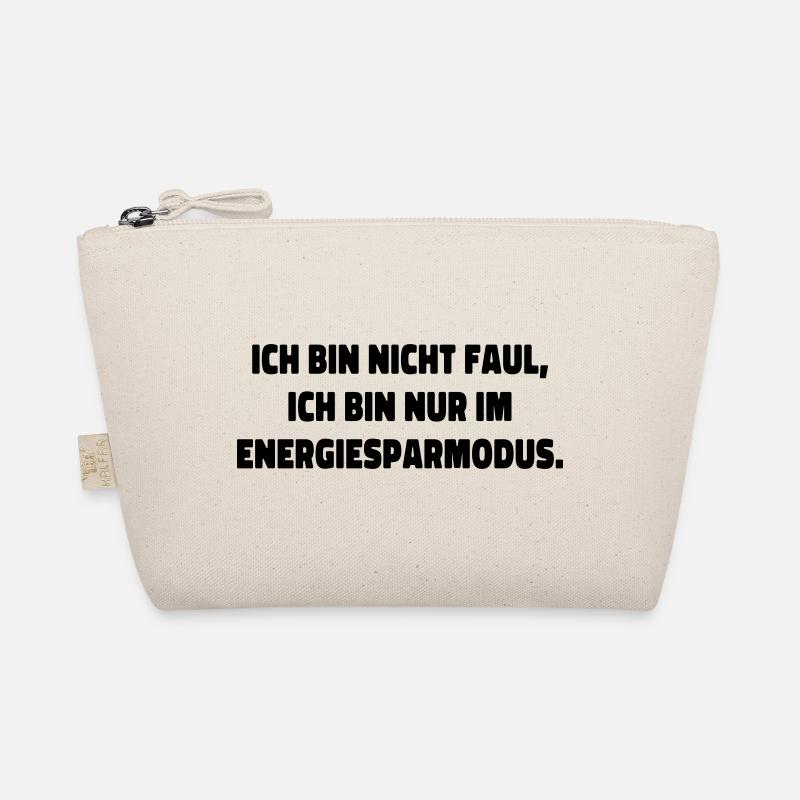 ich bin nicht faul statement spruch Bio-Täschchen