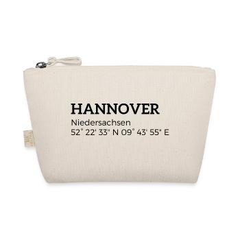 Hanover Lower Saxony coordinates - Organic Pouch - nature - Front