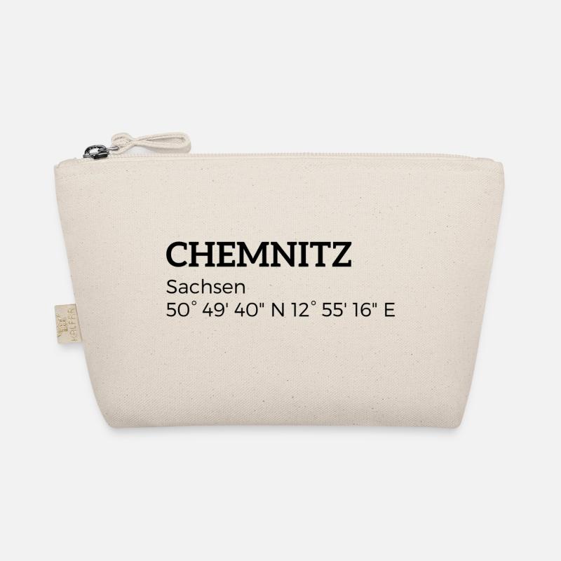 Chemnitz Saxony coordinates Organic Pouch