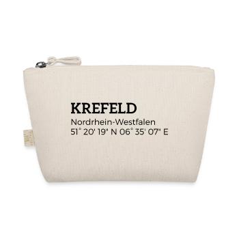 Krefeld, North Rhine-Westphalia coordinates - Organic Pouch - nature - Front