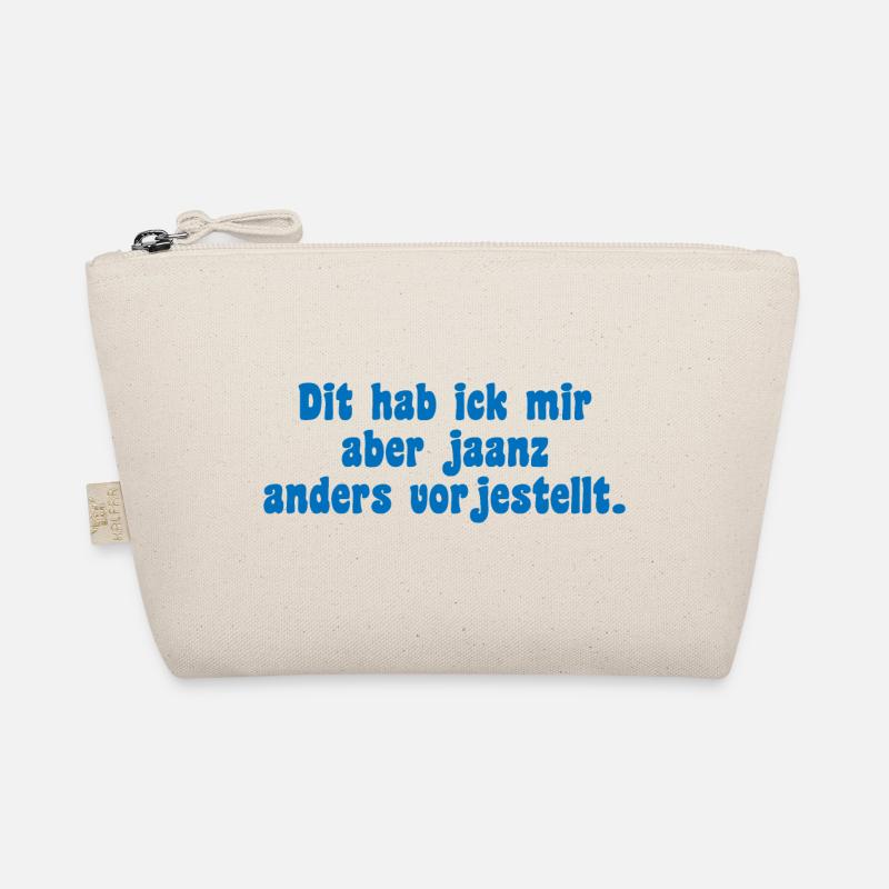 Berliner Icke Spruch - Bio-Täschchen - Natur