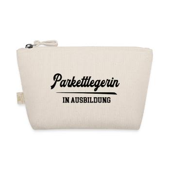 Parkettlegerin in Ausbildung Parkettleger Azubi - Bio-Täschchen - Natur - Vorne