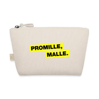Promille, Malle - Bio-Täschchen - Natur - Vorne