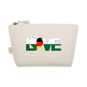 cœur d’amour Saxe Allemagne pays d’origine - Trousse biologique - nature - Devant