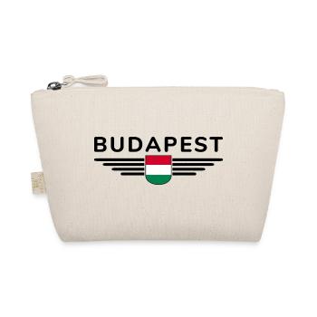 Budapest T-shirt for Hungary fans - Organic Pouch - nature - Front