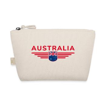 Canberra Australien T-Shirt für Fans und Liebhaber - Bio-Täschchen - Natur - Vorne