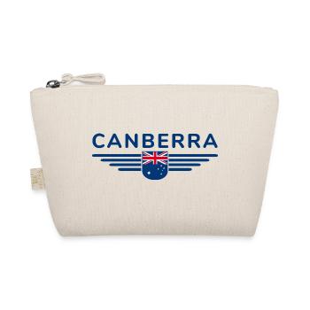 Canberra Australien T-Shirt für Fans und Liebhaber - Bio-Täschchen - Natur - Vorne