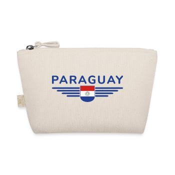 Paraguay Fan T-Shirt - Organic Pouch - nature - Front