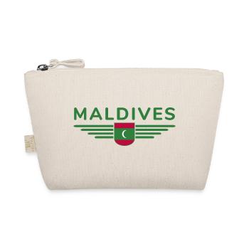 Maldives Fans: Exclusive Shirts - Organic Pouch - nature - Front