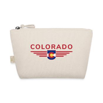 Colorado Fan T-Shirt – Mountains & Adventure - Organic Pouch - nature - Front