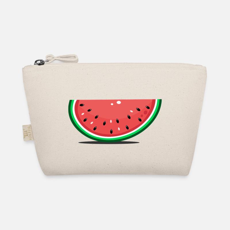 Wassermelone Design Scheibe Bio-Täschchen
