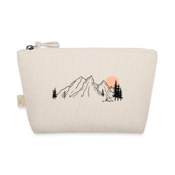 Illustration de la chaîne de montagnes du lever du soleil - Trousse biologique - nature - Devant