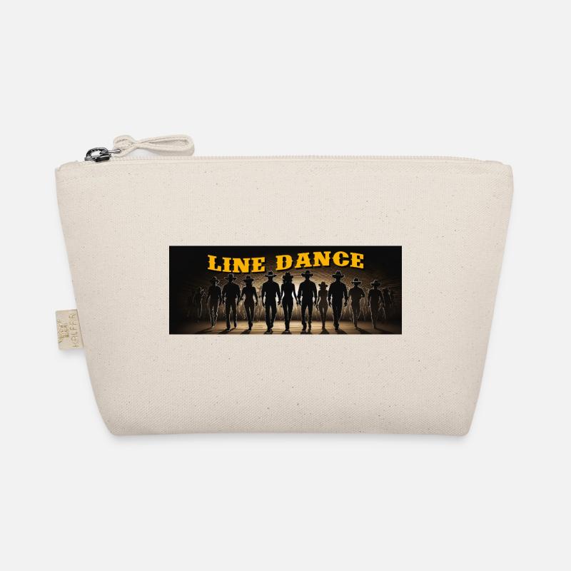 Line dance group dancing Organic Pouch