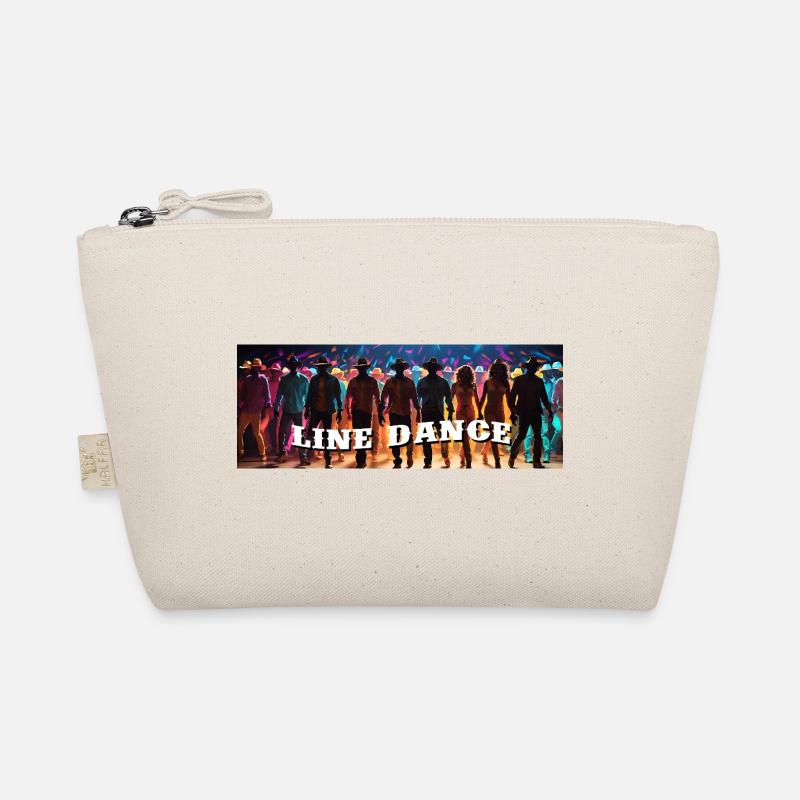 Line dance group dancing Organic Pouch