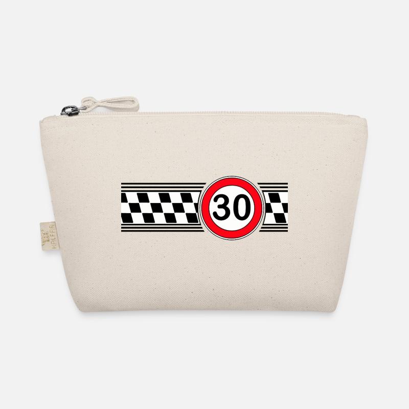 30e anniversaire du drapeau de course Trousse biologique