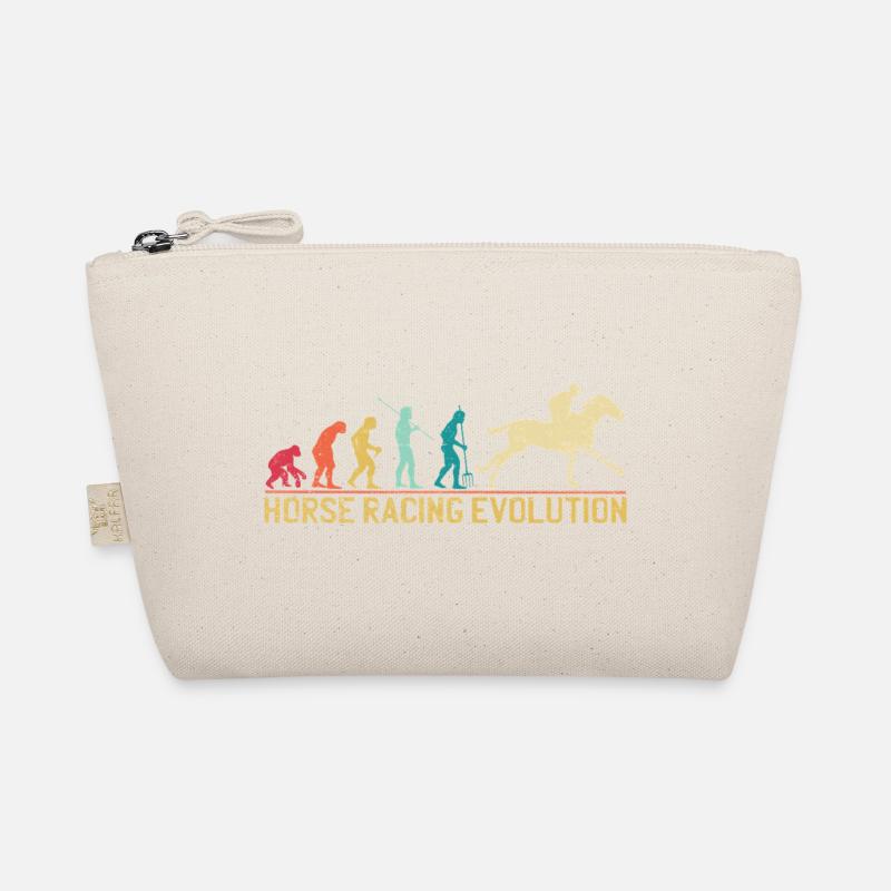 Horse Racing Evolution Design Organic Pouch