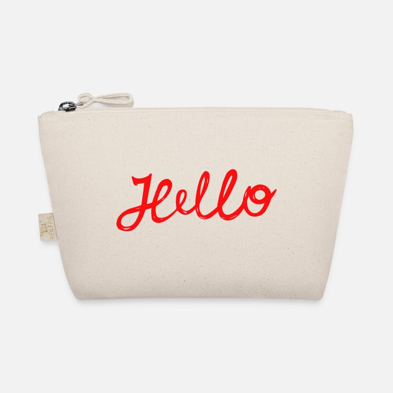 Hello Greeting Organic Pouch